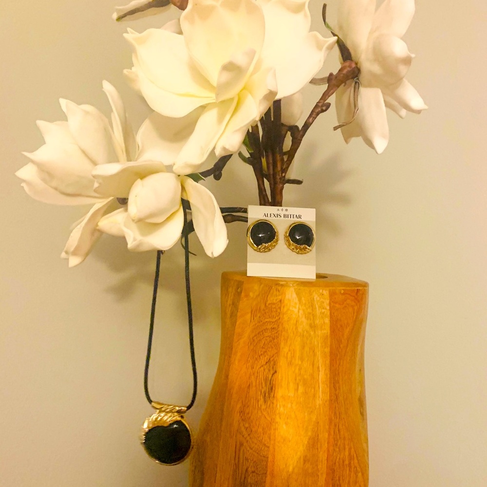 Alexis Bittar Earrings and Necklace Set